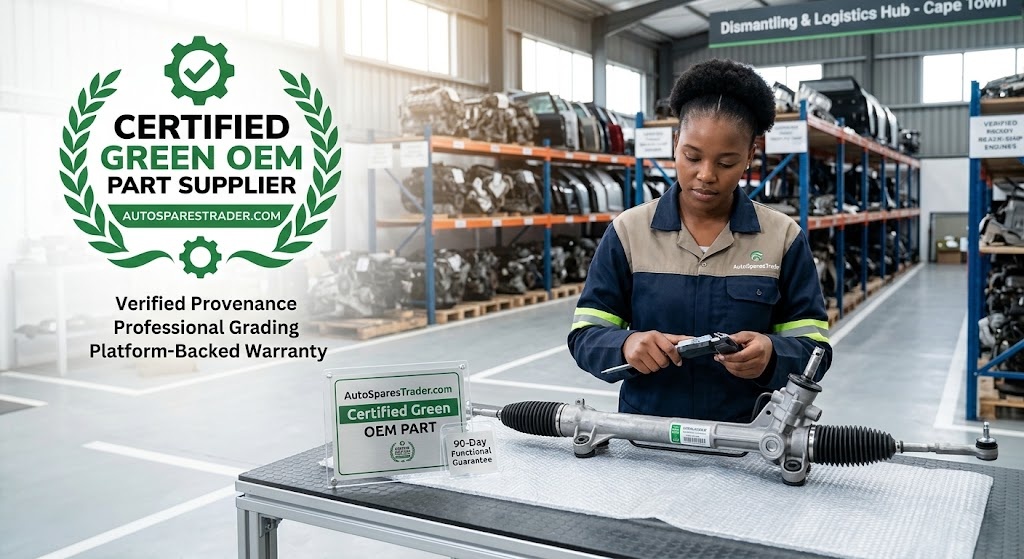 Certified Green OEM Part Inspection Hub